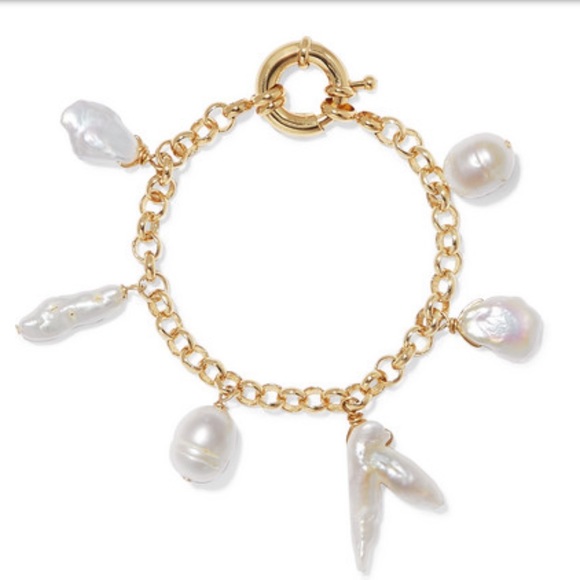 eliou Jewelry - Eliou Gold & Pearl Bracelet NWT